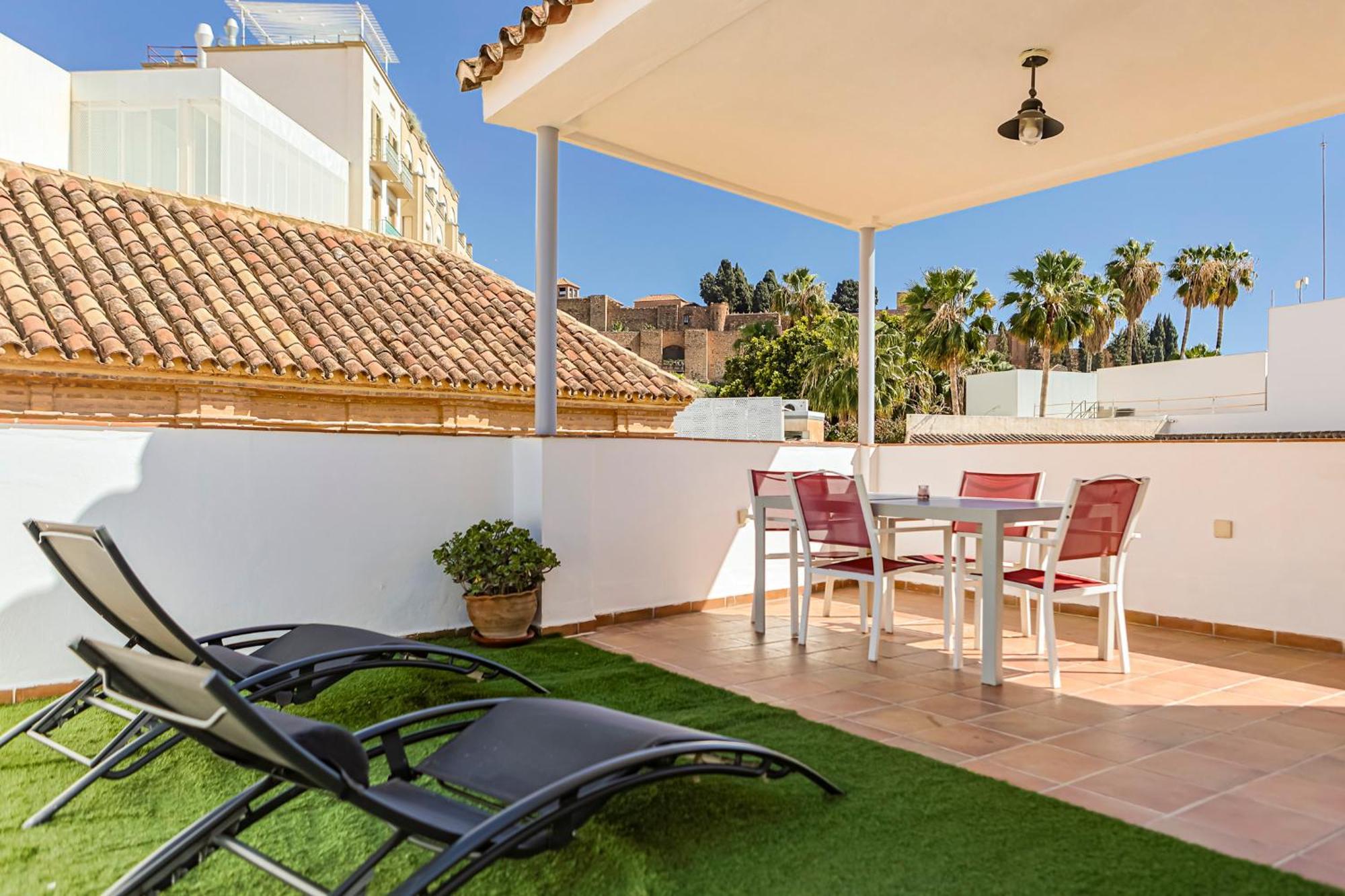 Apartamento Duplex Centro Historico Málaga Exterior foto